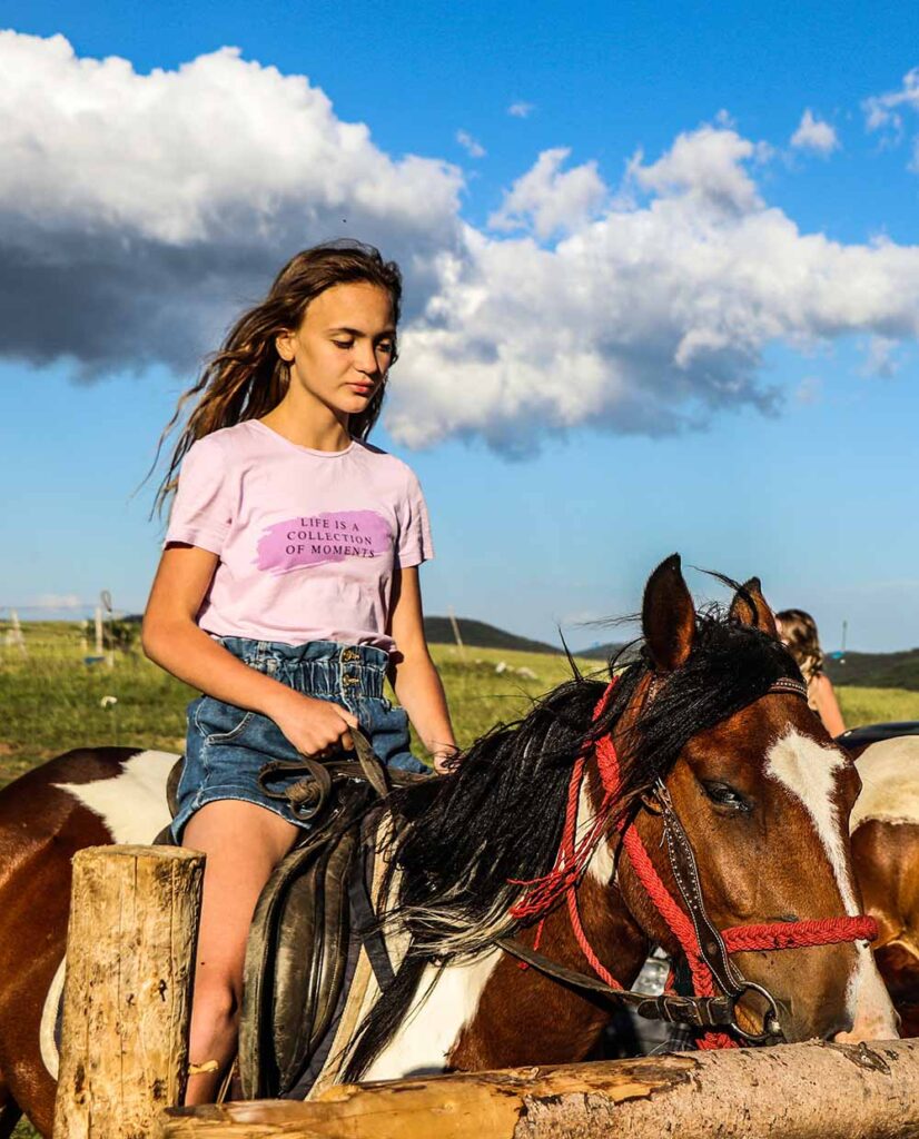 Horse riding on Durmitor Mountain